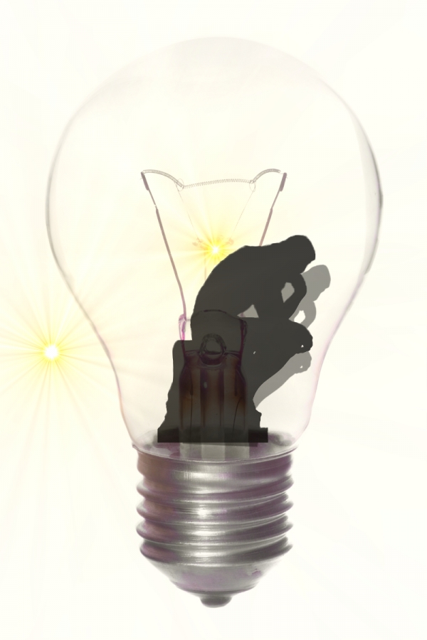 Creation of the thinker: Step 4
